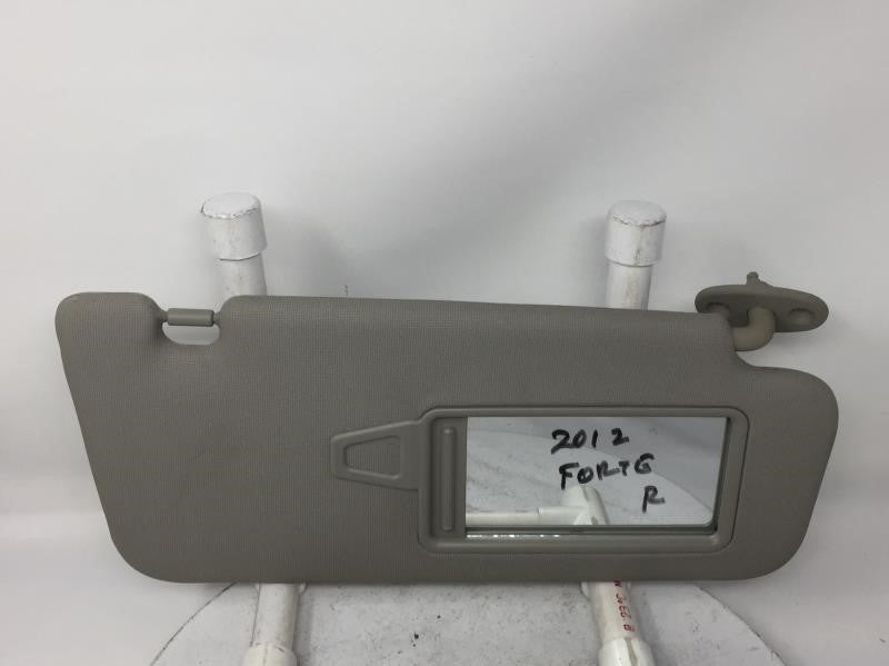 2012 Kia Forte Sun Visor Shade Replacement Passenger Right Mirror Fits OEM Used Auto Parts - Oemusedautoparts1.com