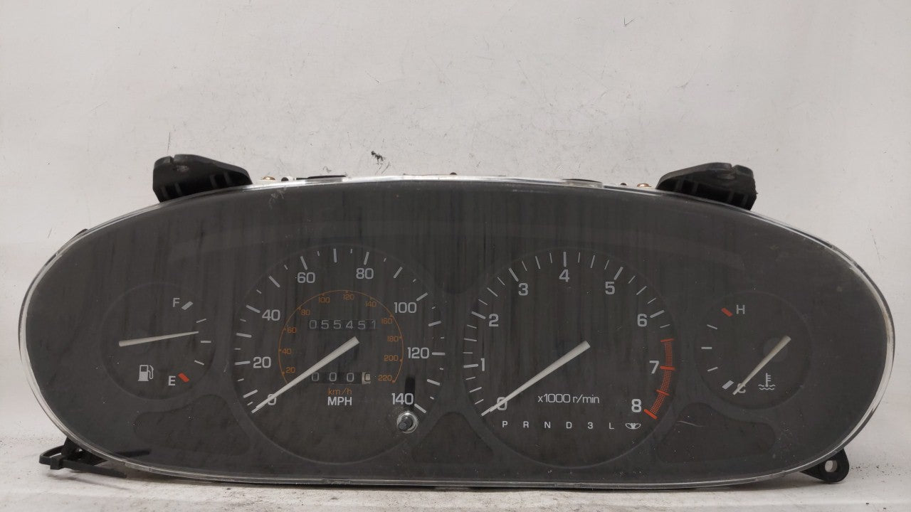 1999-2001 Daewoo Leganza Instrument Cluster Speedometer Gauges P/N:96292199 Fits 1999 2000 2001 OEM Used Auto Parts - Oemusedautoparts1.com