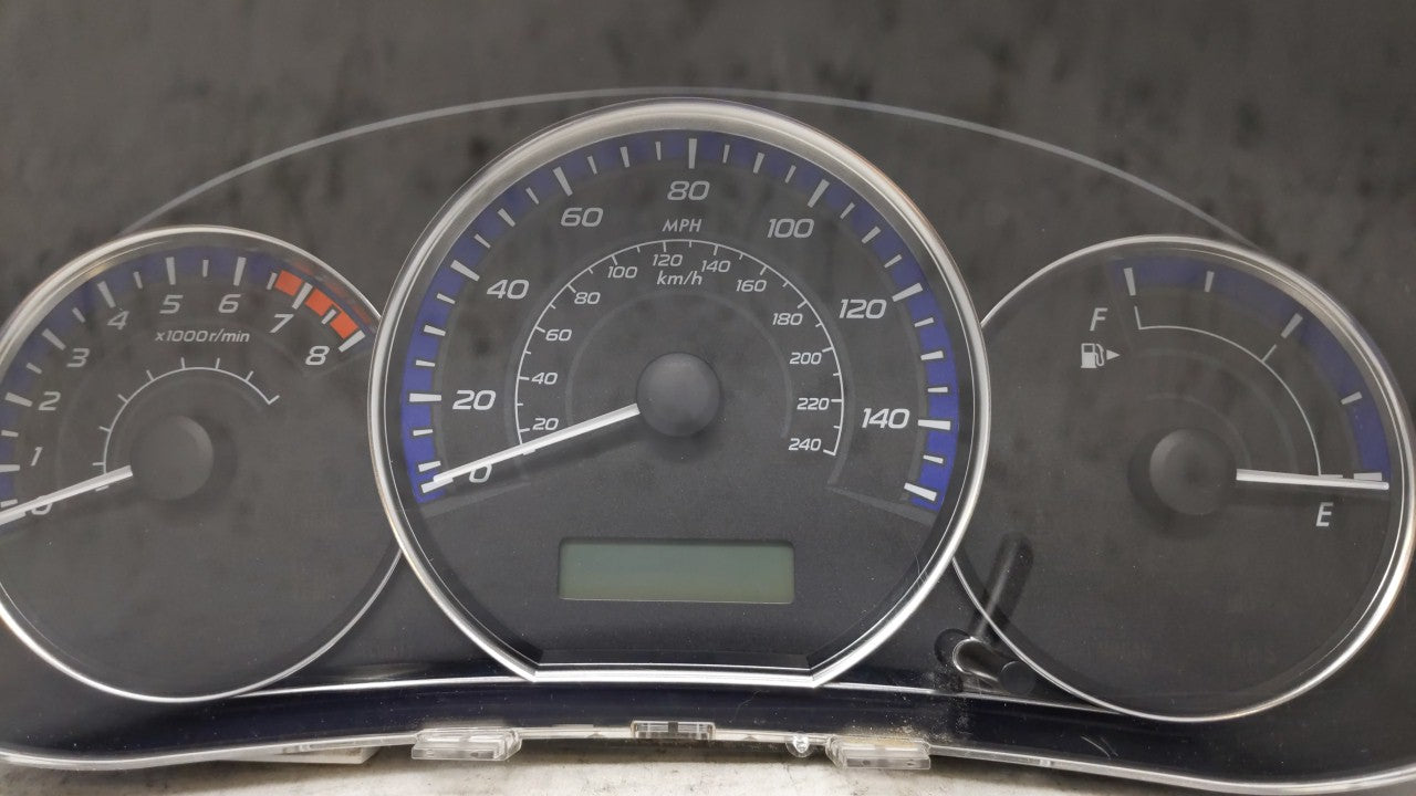 2010 Subaru Forester Instrument Cluster Speedometer Gauges Fits OEM Used Auto Parts - Oemusedautoparts1.com