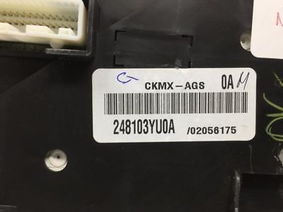 2016 Nissan Sentra Speedometer Cluster Pn:248103yu0a W414f - Oemusedautoparts1.com