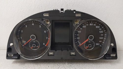 2010-2011 Volkswagen Cc Instrument Cluster Speedometer Gauges P/N:3C8920970MX Fits 2010 2011 OEM Used Auto Parts