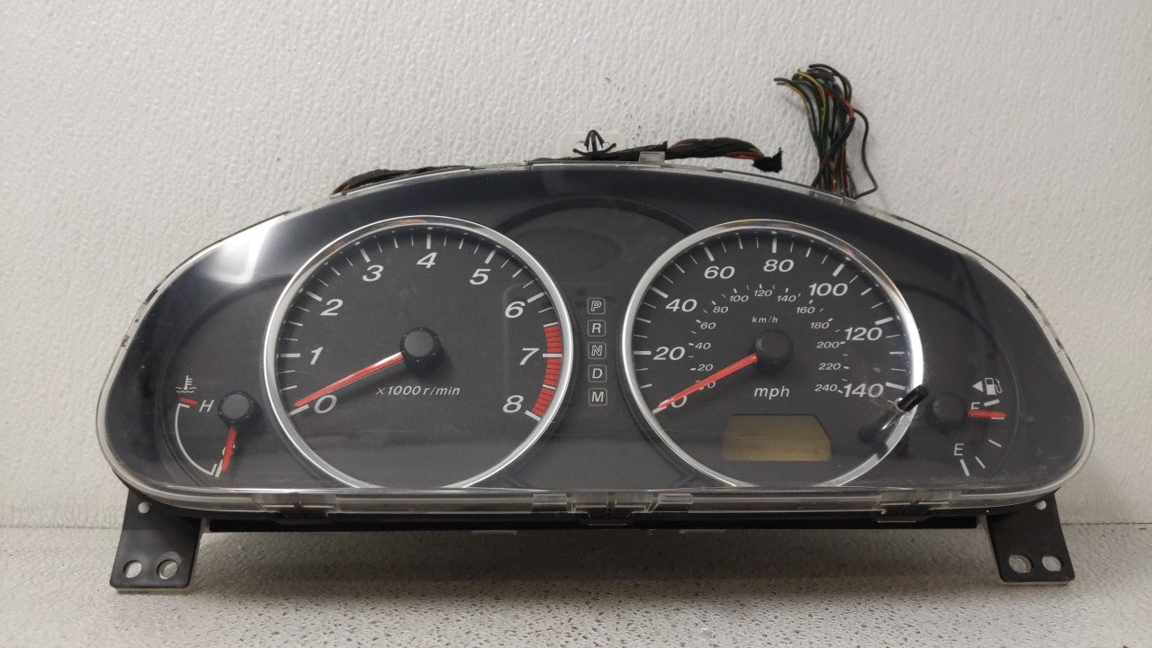 2006-2007 Mazda 6 Instrument Cluster Speedometer Gauges P/N:GP7B D GP7B E Fits 2006 2007 OEM Used Auto Parts - Oemusedautoparts1.com