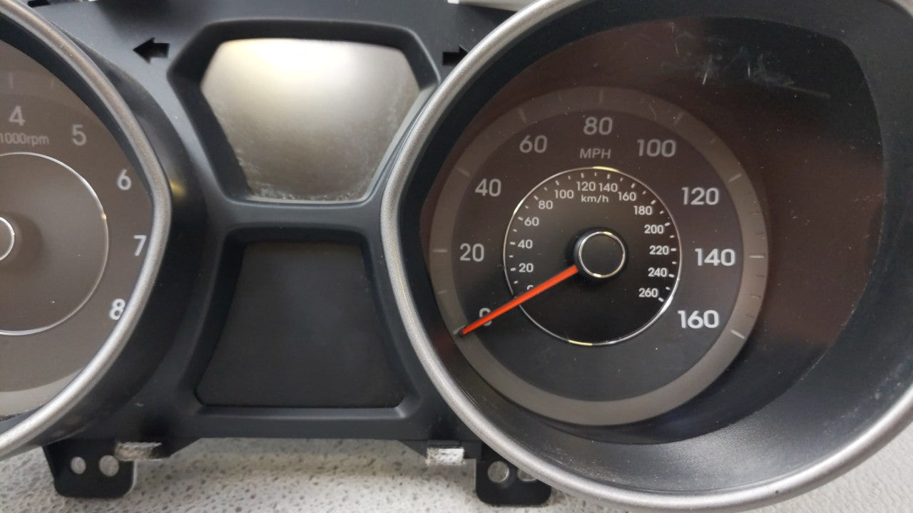 2016 Hyundai Elantra Instrument Cluster Speedometer Gauges P/N:94004-3Y010 Fits 2014 2015 OEM Used Auto Parts - Oemusedautoparts1.com