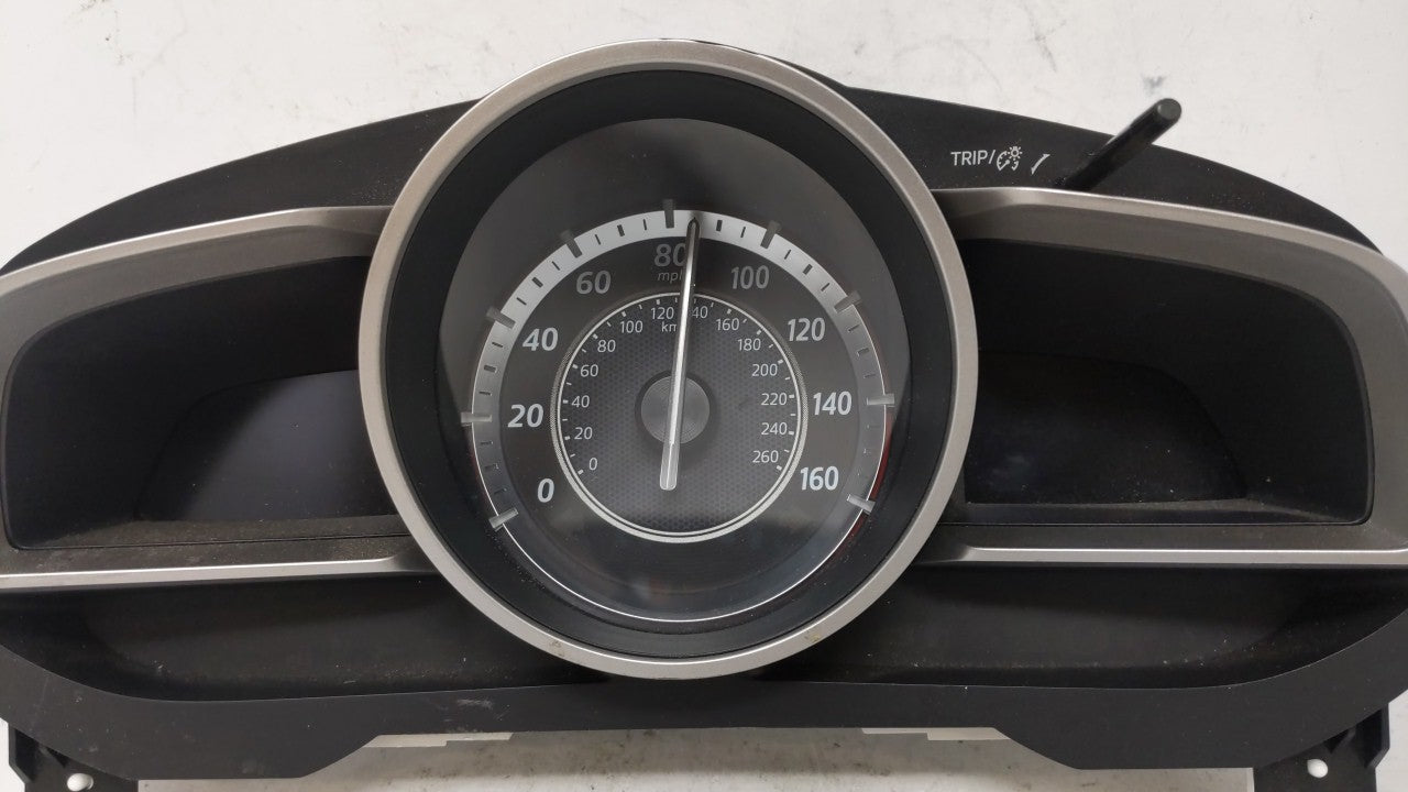 2014-2016 Mazda 3 Instrument Cluster Speedometer Gauges P/N:BJS9C HABHN1F Fits 2014 2015 2016 OEM Used Auto Parts - Oemusedautoparts1.com
