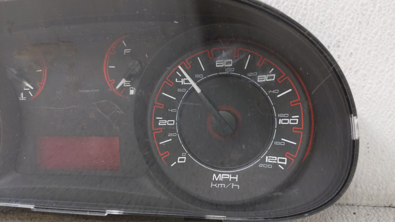 2013 Dodge Dart Instrument Cluster Speedometer Gauges P/N:05091892AE 05091892AC Fits OEM Used Auto Parts - Oemusedautoparts1.com