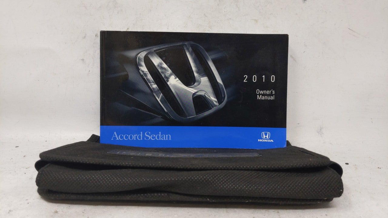 2010 Honda Accord Owners Manual Book Guide OEM Used Auto Parts - Oemusedautoparts1.com