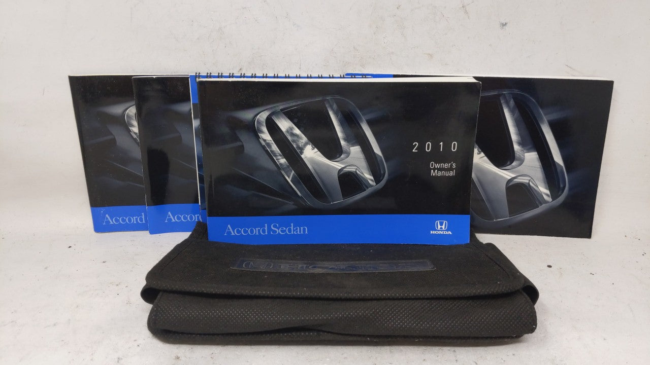 2010 Honda Accord Owners Manual Book Guide OEM Used Auto Parts - Oemusedautoparts1.com