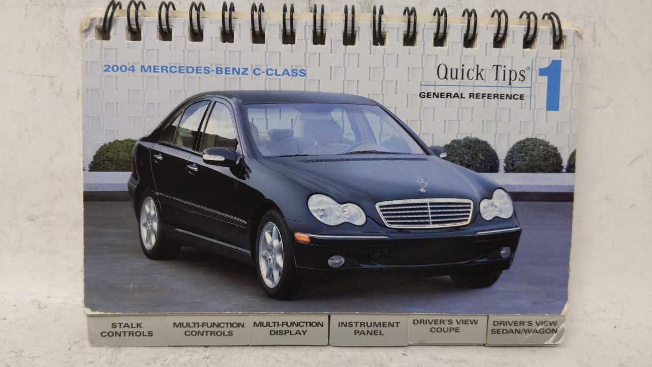 2004 Mercedes-Benz C43 Amg Owners Manual Book Guide OEM Used Auto Parts - Oemusedautoparts1.com