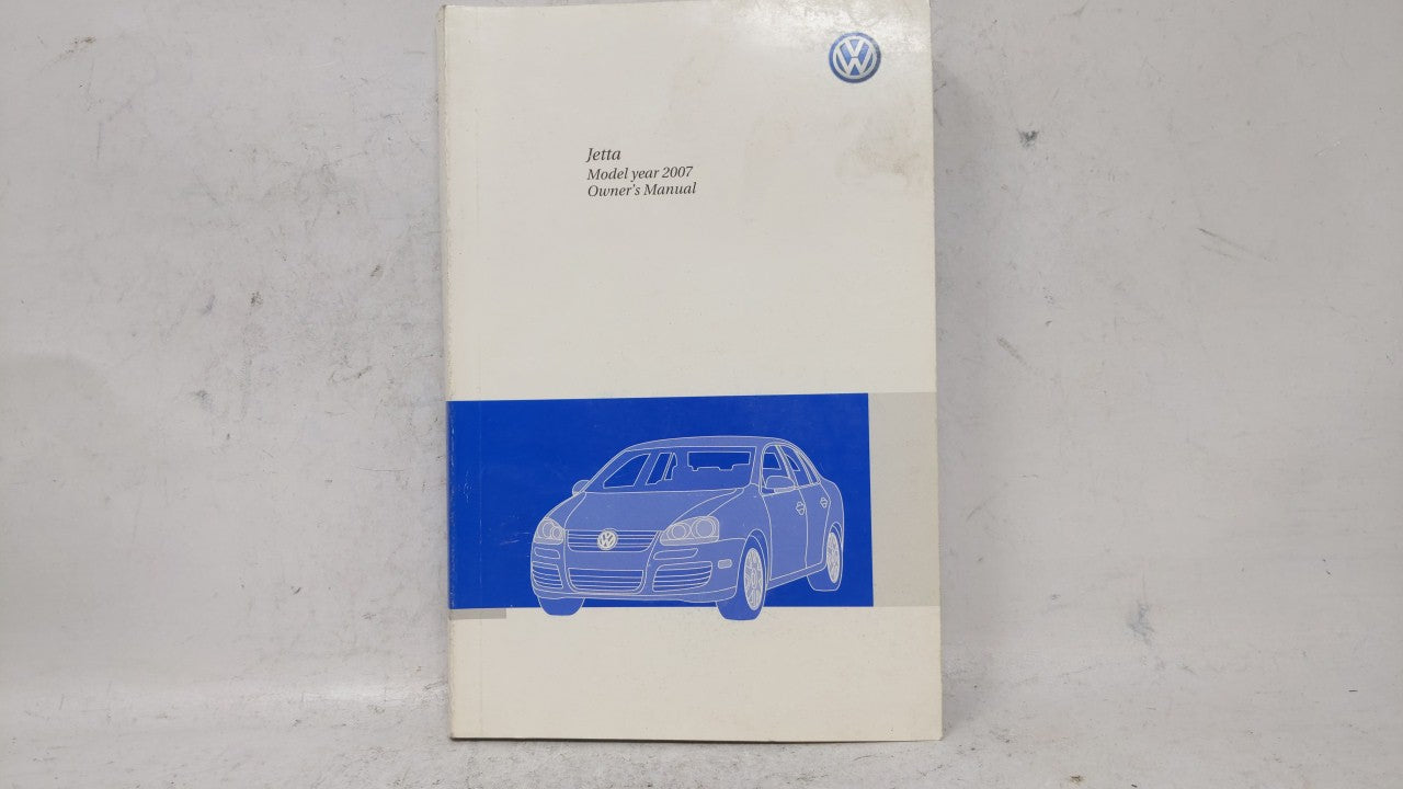 2007 Volkswagen Jetta Owners Manual Book Guide OEM Used Auto Parts - Oemusedautoparts1.com