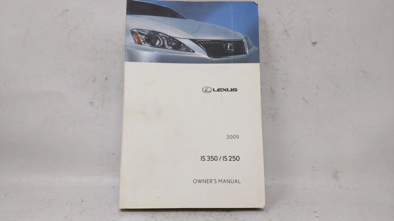 2009 Lexus Is350 Owners Manual Book Guide OEM Used Auto Parts - Oemusedautoparts1.com