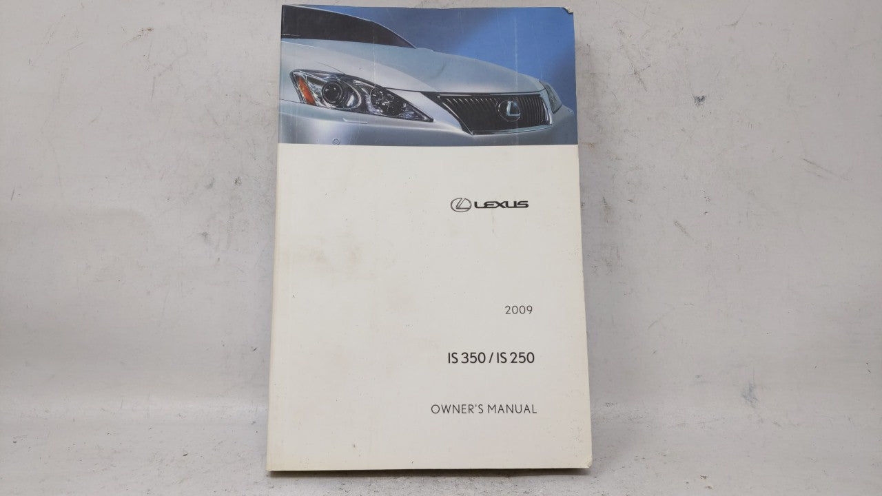 2009 Lexus Is350 Owners Manual Book Guide OEM Used Auto Parts - Oemusedautoparts1.com