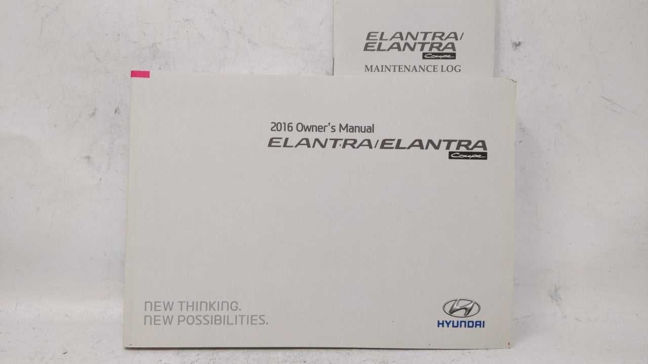 2016 Hyundai Elantra Owners Manual Book Guide OEM Used Auto Parts - Oemusedautoparts1.com
