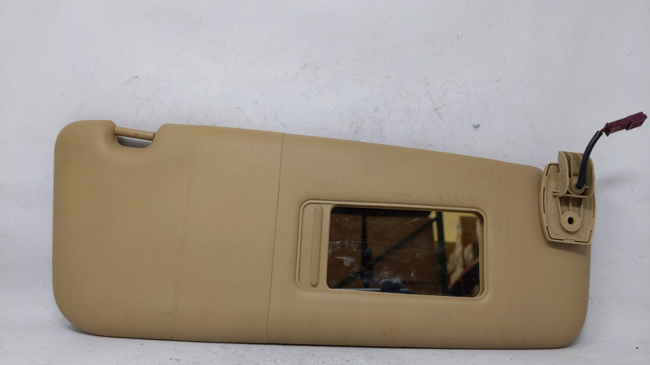 2004-2007 Bmw 530i Sun Visor Shade Replacement Passenger Right Mirror Fits 2004 2005 2006 2007 2008 2009 2010 OEM Used Auto Parts - Oemusedautoparts1.com