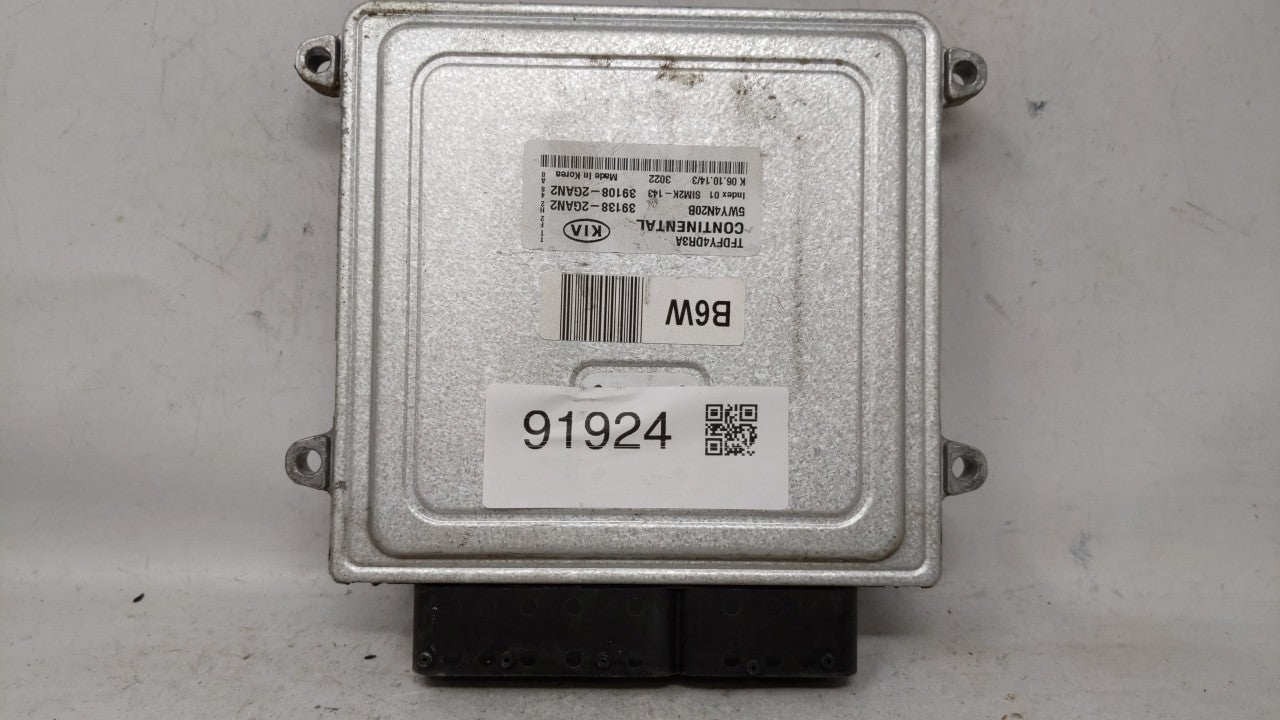 2015-2016 Kia Optima Engine Computer Ecu Pcm Ecm Pcu Oem 91924 - Oemusedautoparts1.com