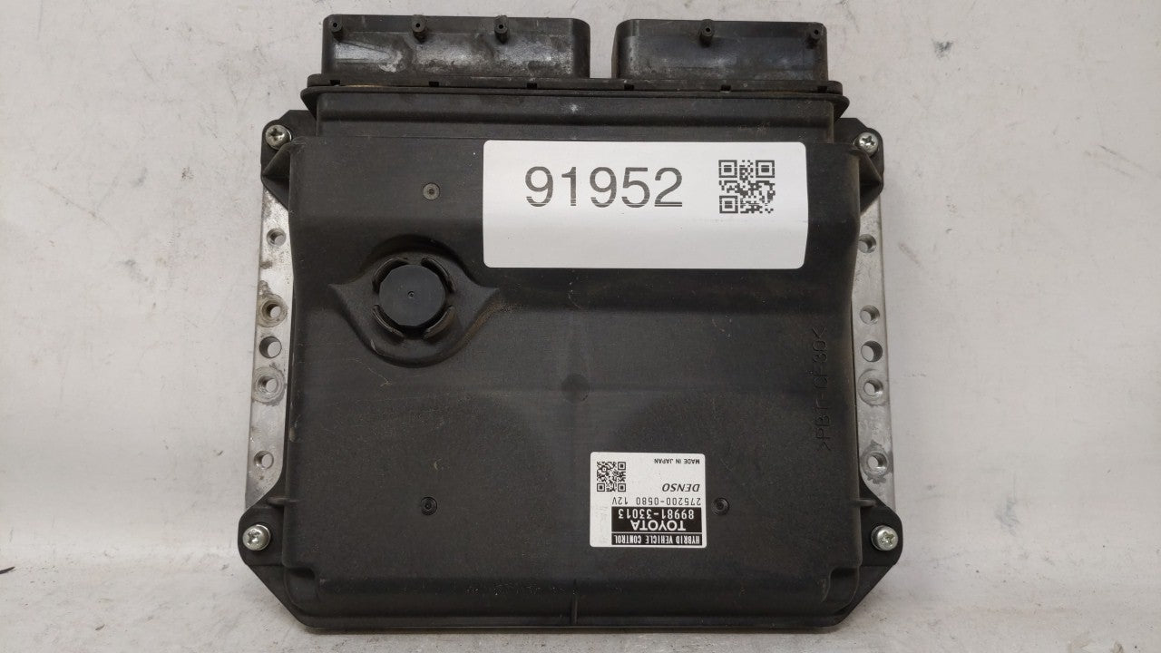 2007 Toyota Camry PCM Engine Computer ECU ECM PCU OEM P/N:89981-33012 89981-33013 Fits OEM Used Auto Parts - Oemusedautoparts1.com