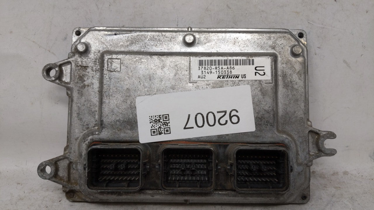 2012-2014 Honda Cr-V PCM Engine Computer ECU ECM PCU OEM P/N:37820-R5A-A86 37820-R5A-A85 Fits 2012 2013 2014 OEM Used Auto Parts - Oemusedautoparts1.com