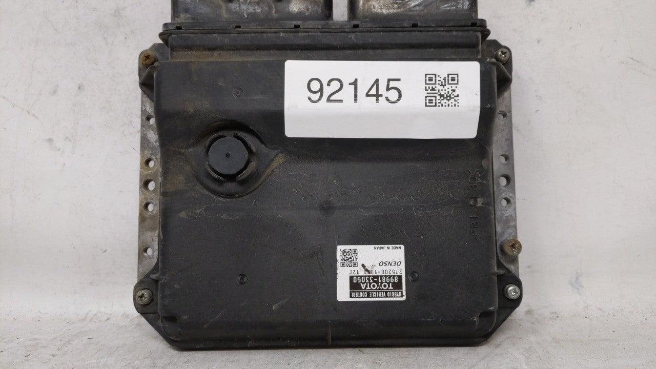 2008-2009 Toyota Camry PCM Engine Computer ECU ECM PCU OEM P/N:89981-33050 Fits 2008 2009 OEM Used Auto Parts - Oemusedautoparts1.com