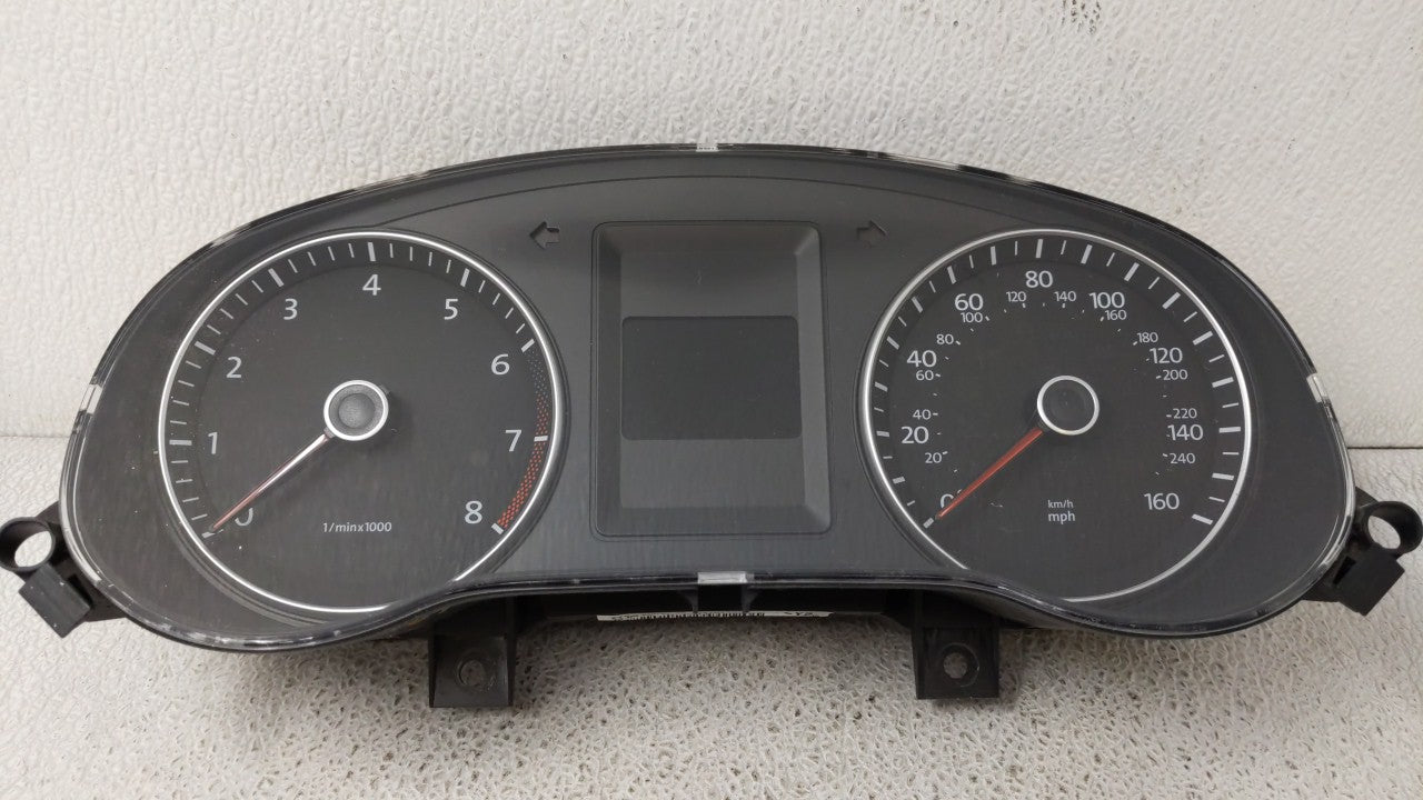 2014 Volkswagen Jetta Instrument Cluster Speedometer Gauges P/N:5C6920 953B Fits OEM Used Auto Parts - Oemusedautoparts1.com