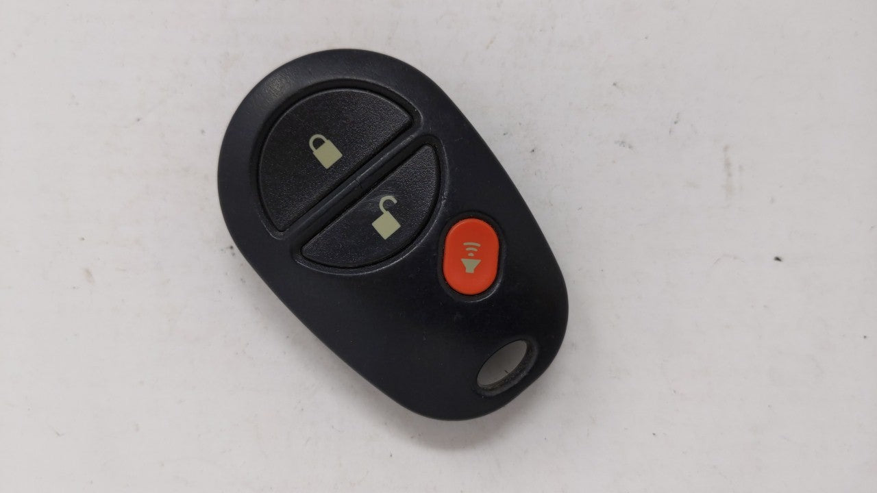 Toyota Keyless Entry Remote Fob Gq43vt20t 3 Buttons - Oemusedautoparts1.com