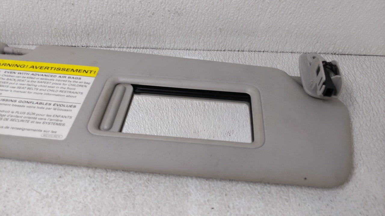 2002-2008 Audi A4 Passenger Sun Visor Mirror Right Sunvisor Light Grey 93609 - Oemusedautoparts1.com