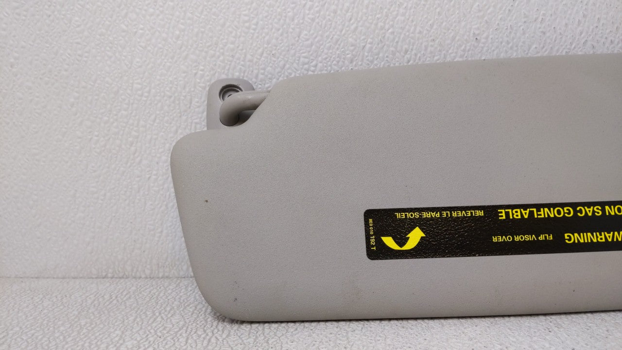 2002-2008 Audi A4 Passenger Sun Visor Mirror Right Sunvisor Light Grey 93609 - Oemusedautoparts1.com