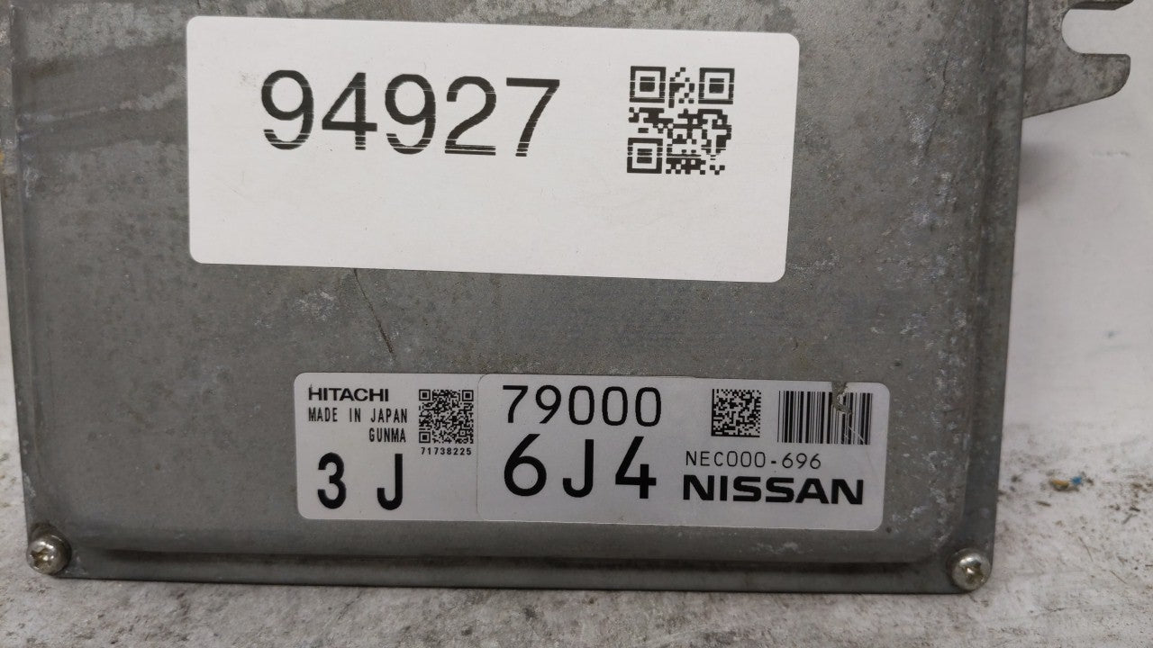 2013 Nissan Murano PCM Engine Computer ECU ECM PCU OEM P/N:NEC003-690 NEC000-696 Fits OEM Used Auto Parts - Oemusedautoparts1.com