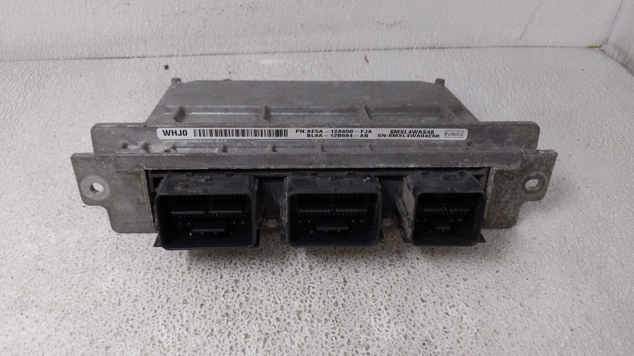 2012 Ford Fusion PCM Engine Computer ECU ECM PCU OEM P/N:AE5A-12A650-FJA AE5A-12A650-FJB Fits OEM Used Auto Parts - Oemusedautoparts1.com