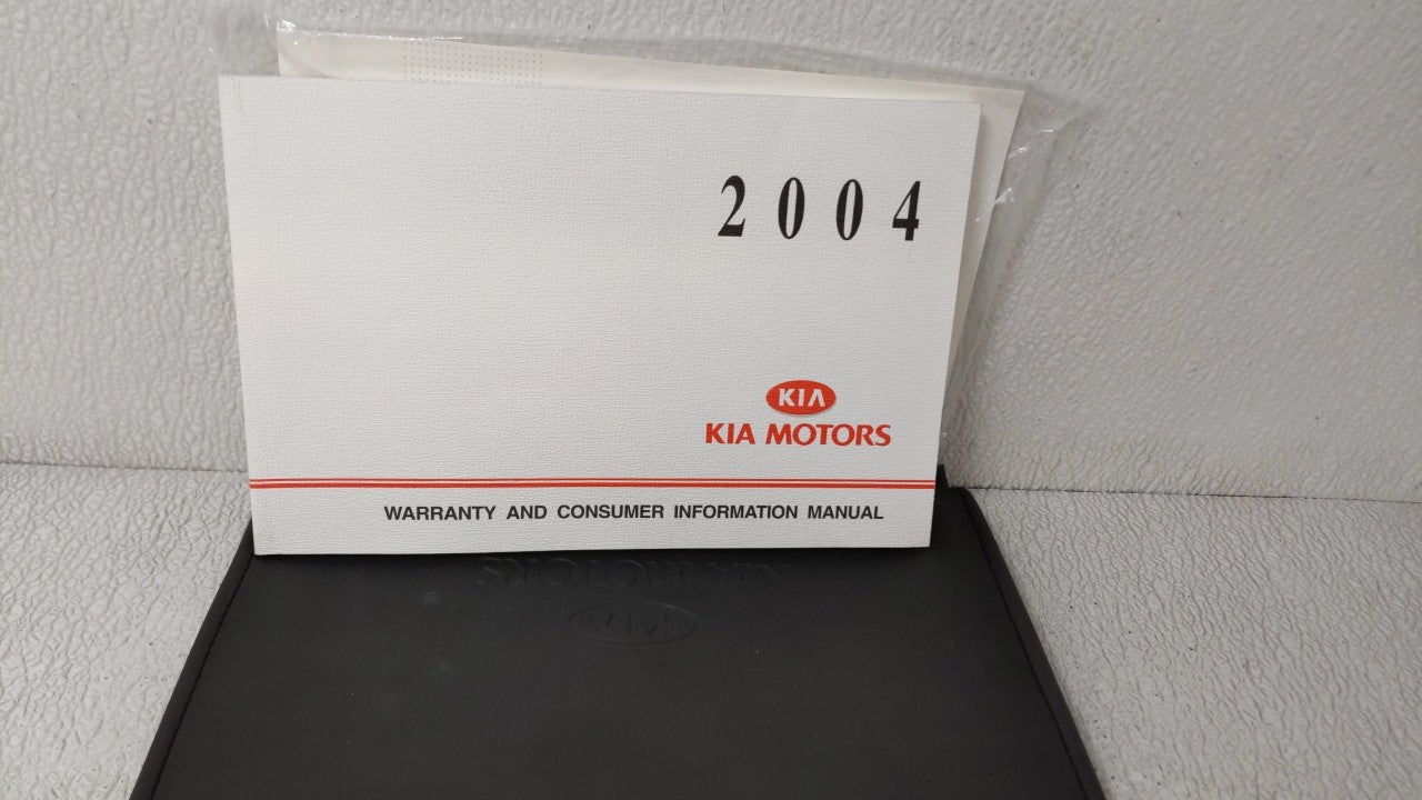 2003 Kia Sorento Owners Manual Book Guide OEM Used Auto Parts - Oemusedautoparts1.com