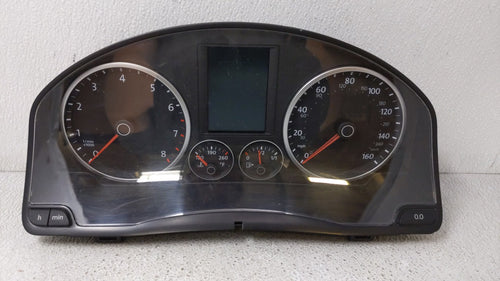 2009 Volkswagen Tiguan Instrument Cluster Speedometer Gauges P/N:5N0920970F Fits OEM Used Auto Parts