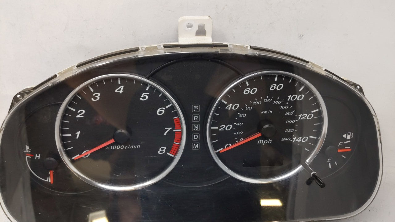 2008 Mazda 6 Instrument Cluster Speedometer Gauges P/N:GAS6-A Fits OEM Used Auto Parts - Oemusedautoparts1.com