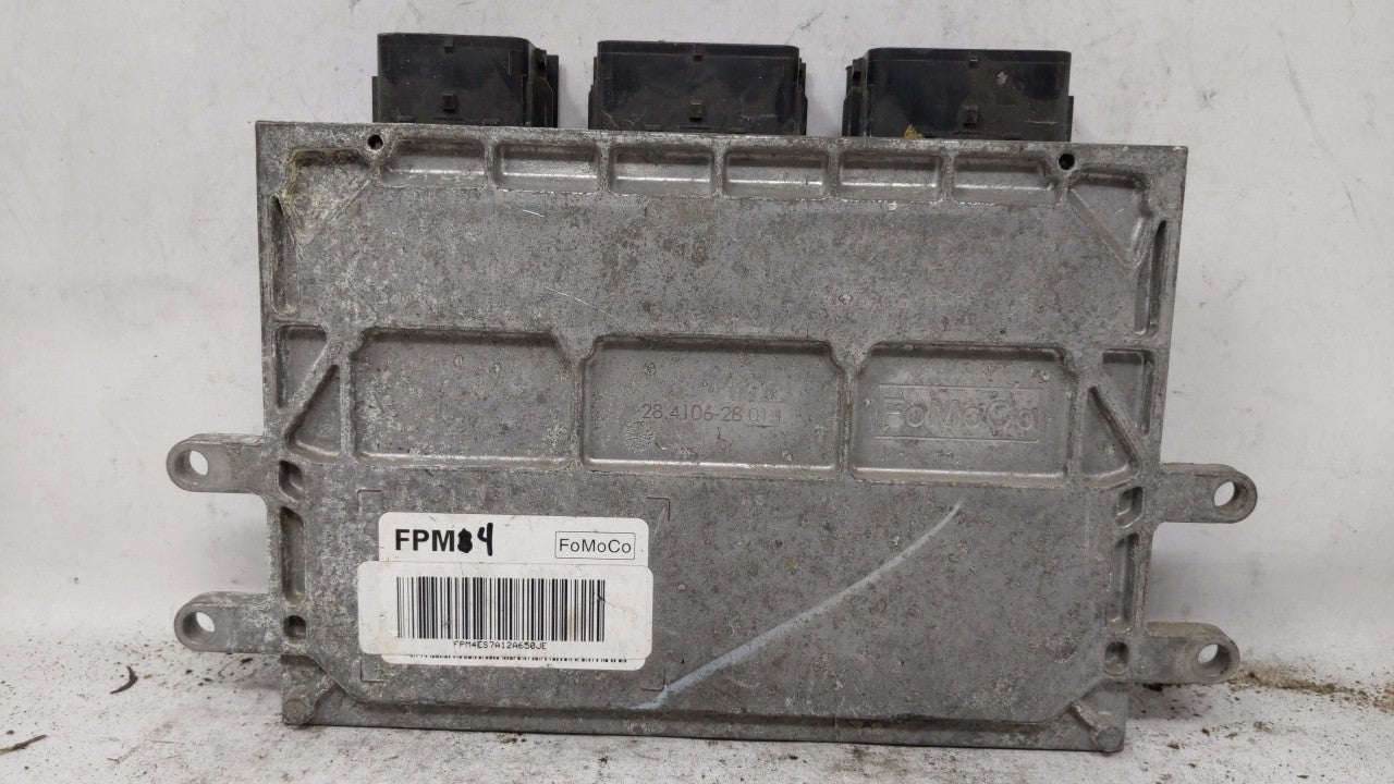 2014-2016 Ford Fusion PCM Engine Computer ECU ECM PCU OEM P/N:GS7A-12A650-UA ES7A-12A650-JF Fits 2014 2015 2016 OEM Used Auto Parts - Oemusedautoparts1.com