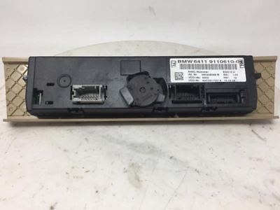 2006 Bmw 330i Temperature Climate Control Pn:64119110610 P121c - Oemusedautoparts1.com