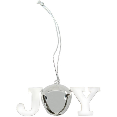 Silver Joy Ornament