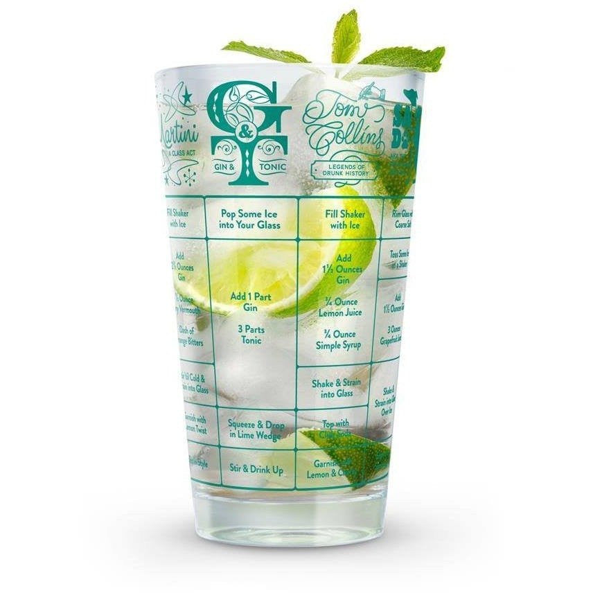 Good Measure Gin Recipe Glass