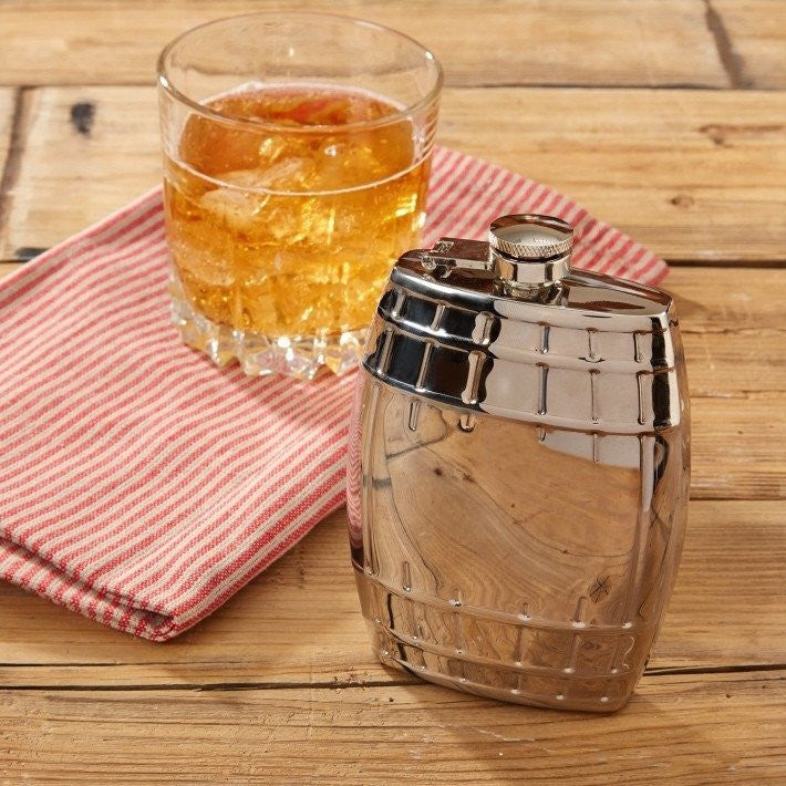 Lock Stock and Barrel Flask