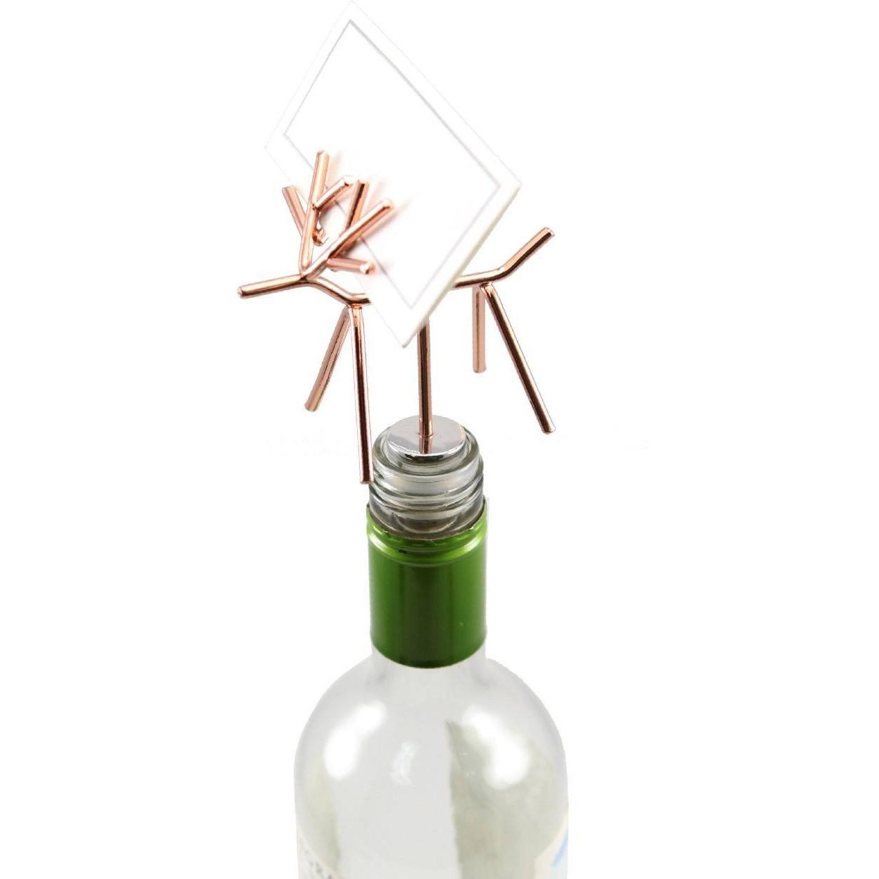 Reindeer Wine Stopper