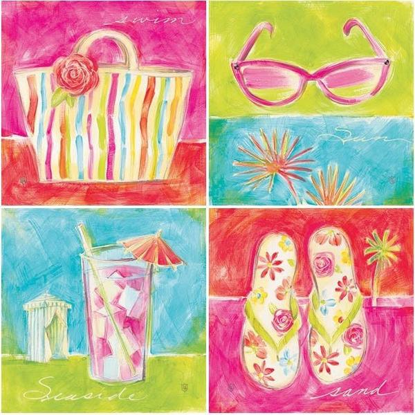 Tropical Icons Coasters