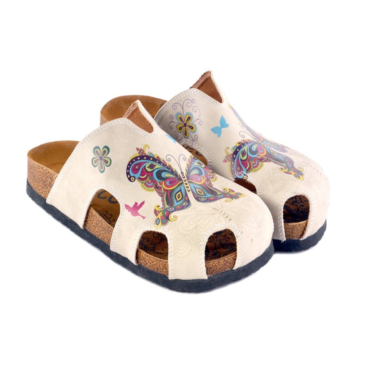 butterfly clogs