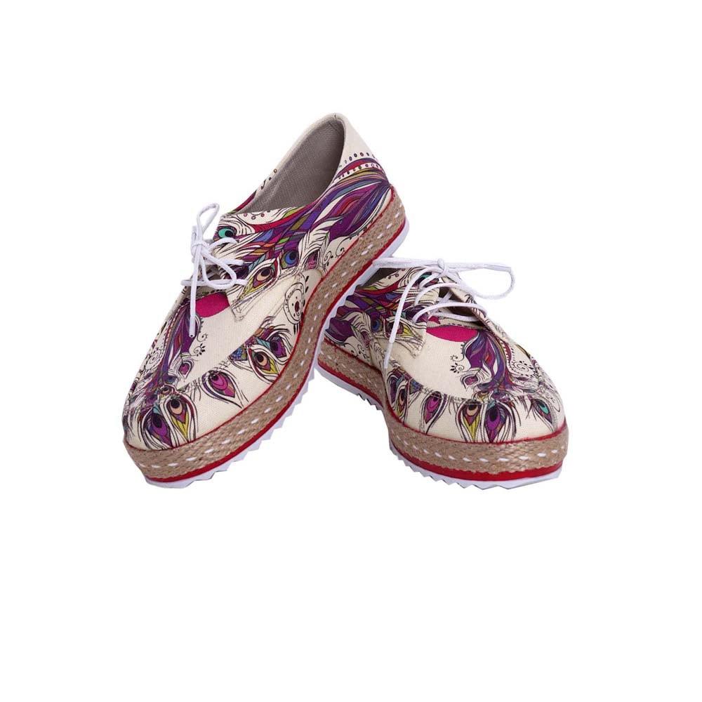 peacocks canvas shoes