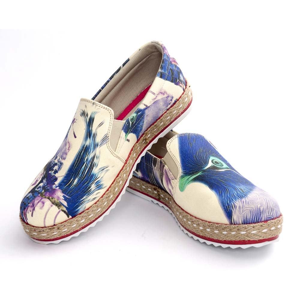 peacocks canvas shoes