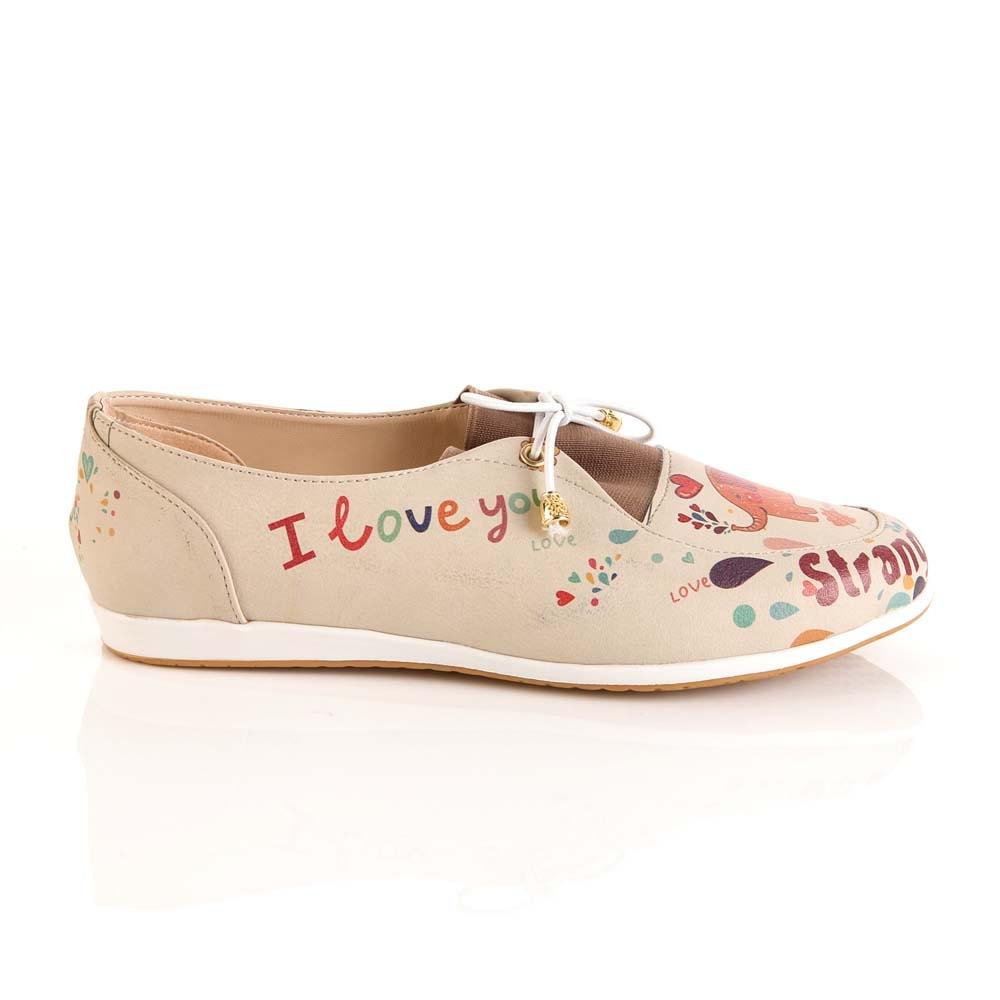 Strong Love Ballerinas Shoes OMR7305 (506271629344)