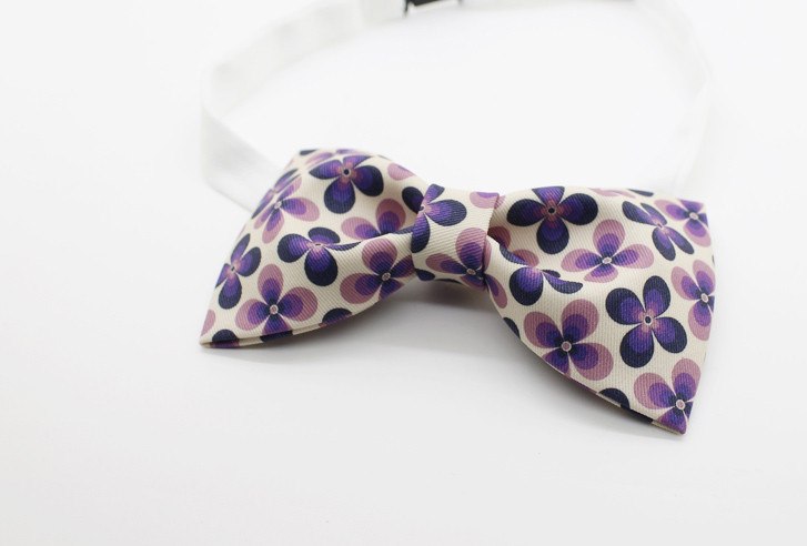 Flower Print Bowtie – Bow Ties for Men – Bow SelecTie