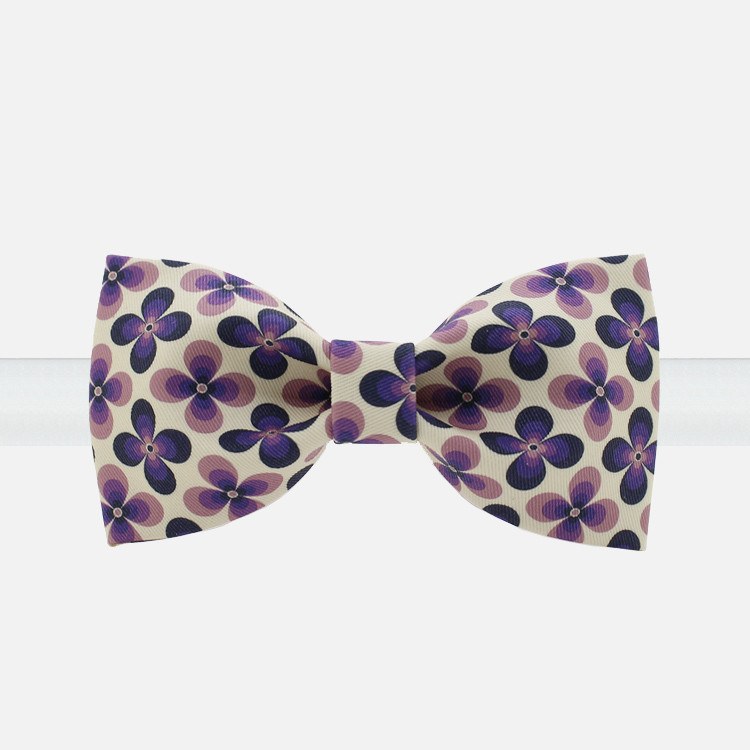 Flower Print Bowtie – Bow Ties for Men – Bow SelecTie