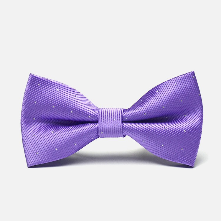 Violet Polka Formal Bow Tie – Bow Ties for Men – Bow SelecTie