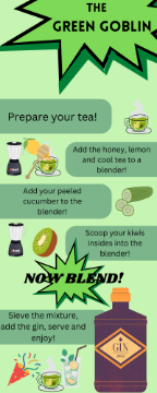 green tea cocktail recipe