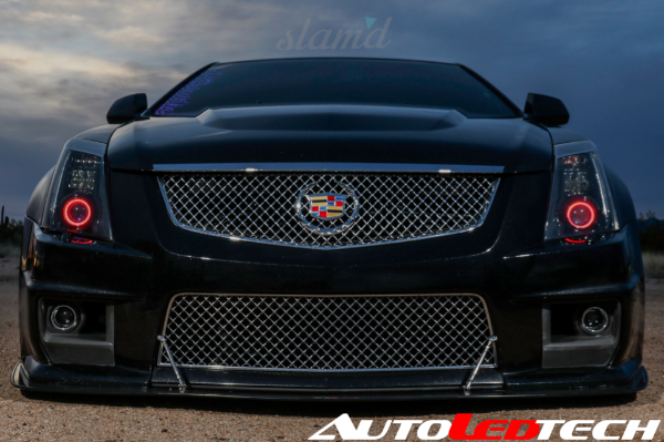 2008 cadillac cts halo headlights