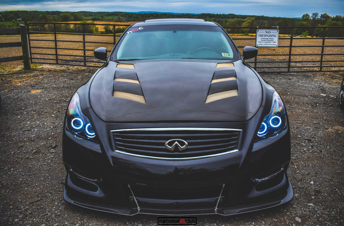 2009 infiniti g37 halo headlights