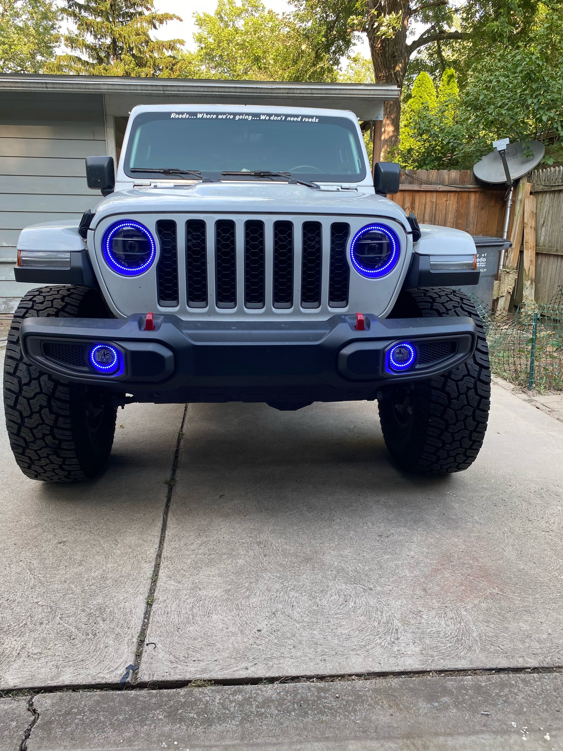 2018-2023+ Jeep Wrangler/Gladiator JL JT RGBW Color-Chasing Waterproof–  