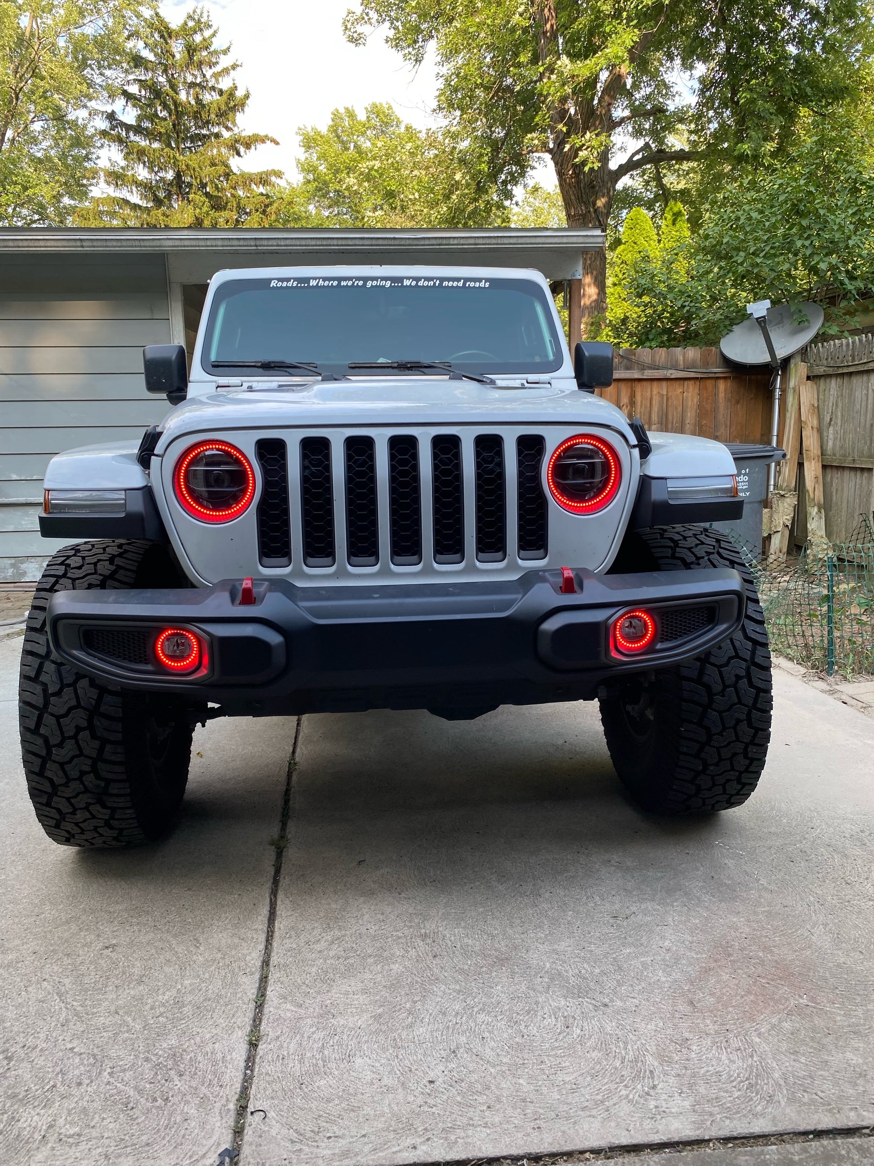 2018-2023+ Jeep Wrangler/Gladiator JL JT RGBW Color-Chasing Waterproof–  