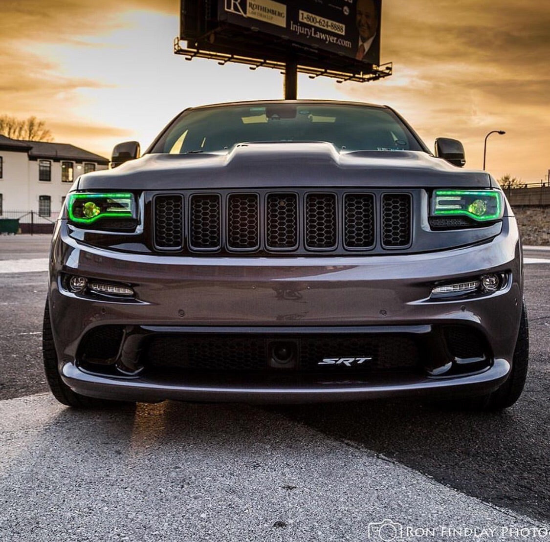 2014 2020 Jeep Grand Cherokee Rgbw A Color Chasing Led Drl Boards